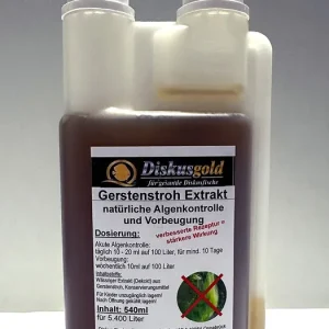 Finale Aktion Gerstenstrohextrakt - natürliche Algenvorbeugung und Kontrolle, 540 ml